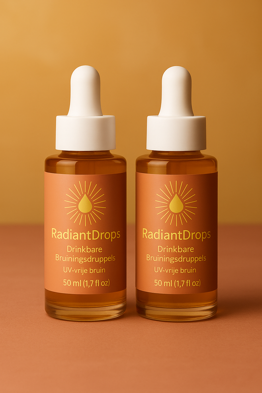 1x RadiantDrops™ Drinkbare Bruiningsdruppels
