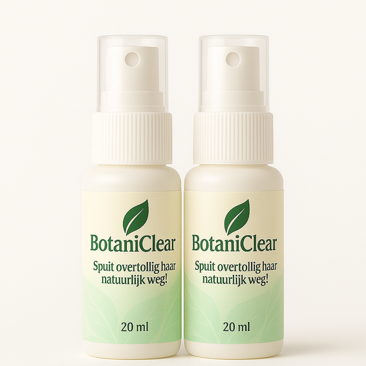 2xBotaniClear Spuit overtollig haar natuurlijk weg!