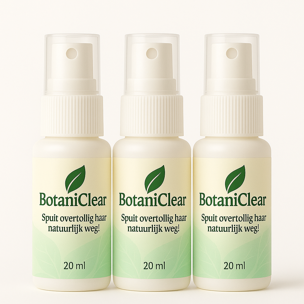 3xBotaniClear Spuit overtollig haar natuurlijk weg!